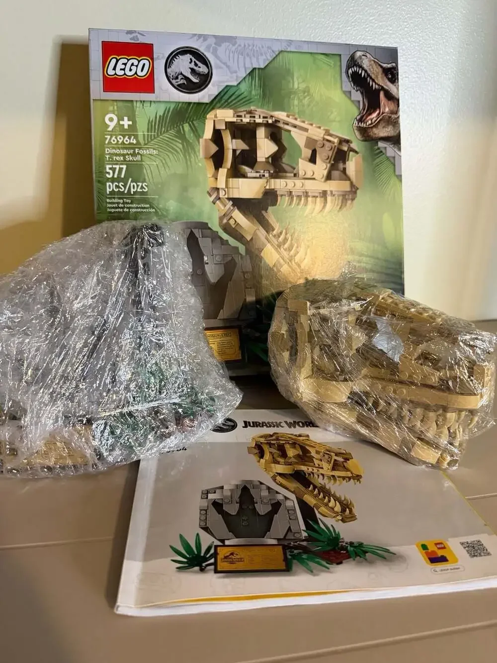 LEGO Jurassic World Dinosaur Fossils: T. rex Skull (76964)